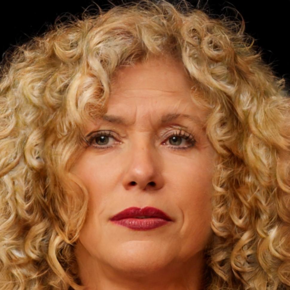 Marlene Eckhart während einer Unternehmensschulung